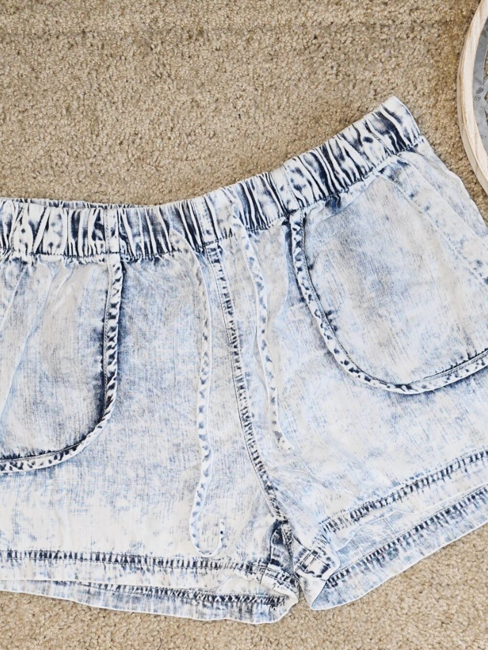 Blue Jean Shorts Vintage Wash